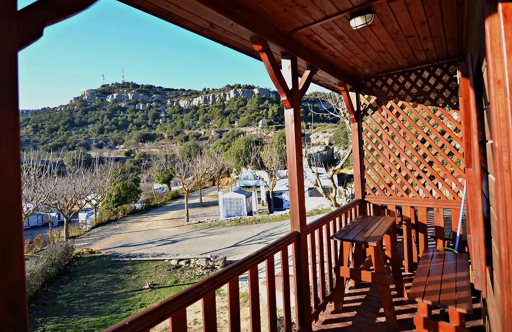 Camping Bungalow Serra De Prades Resort 4*, Vilanova de Prades Spain
